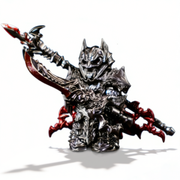 Dark Fantasy Dark Lord Warrior Custom Minifigure Battle Armor &amp; Weaponry Epi