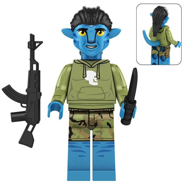 Miles Quaritch Combat Custom Minifigure product image