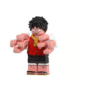 Monkey D. Luffy Six Forms Custom Minifigure Set