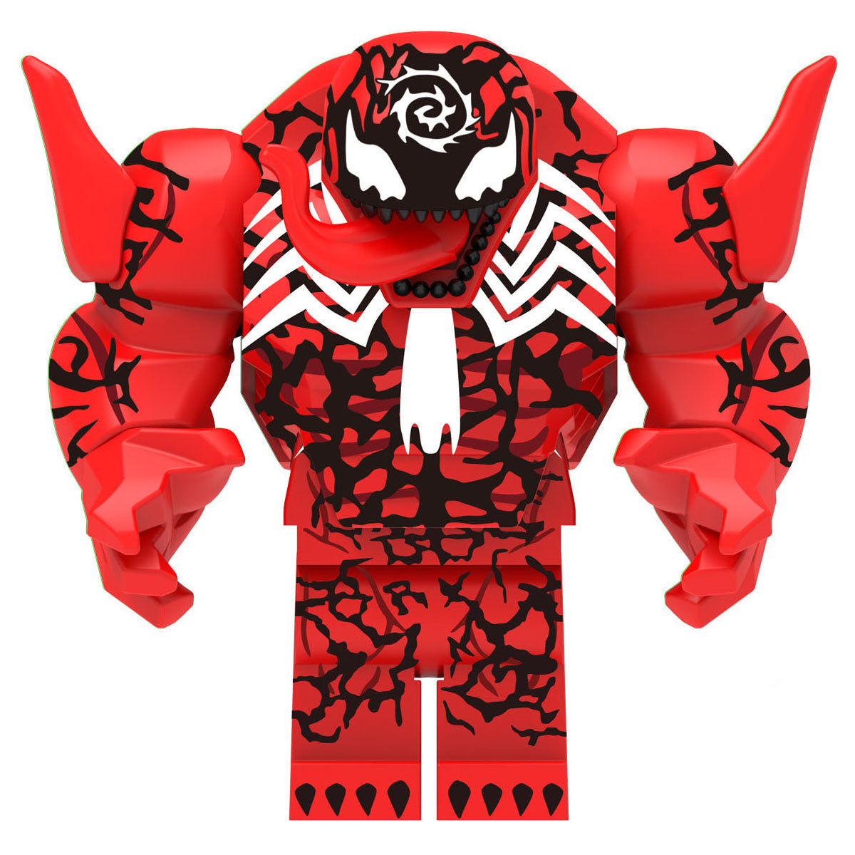 Symbiote Big Figure Collection Venom Carnage Riot Toxin Variants - Carnage Variant