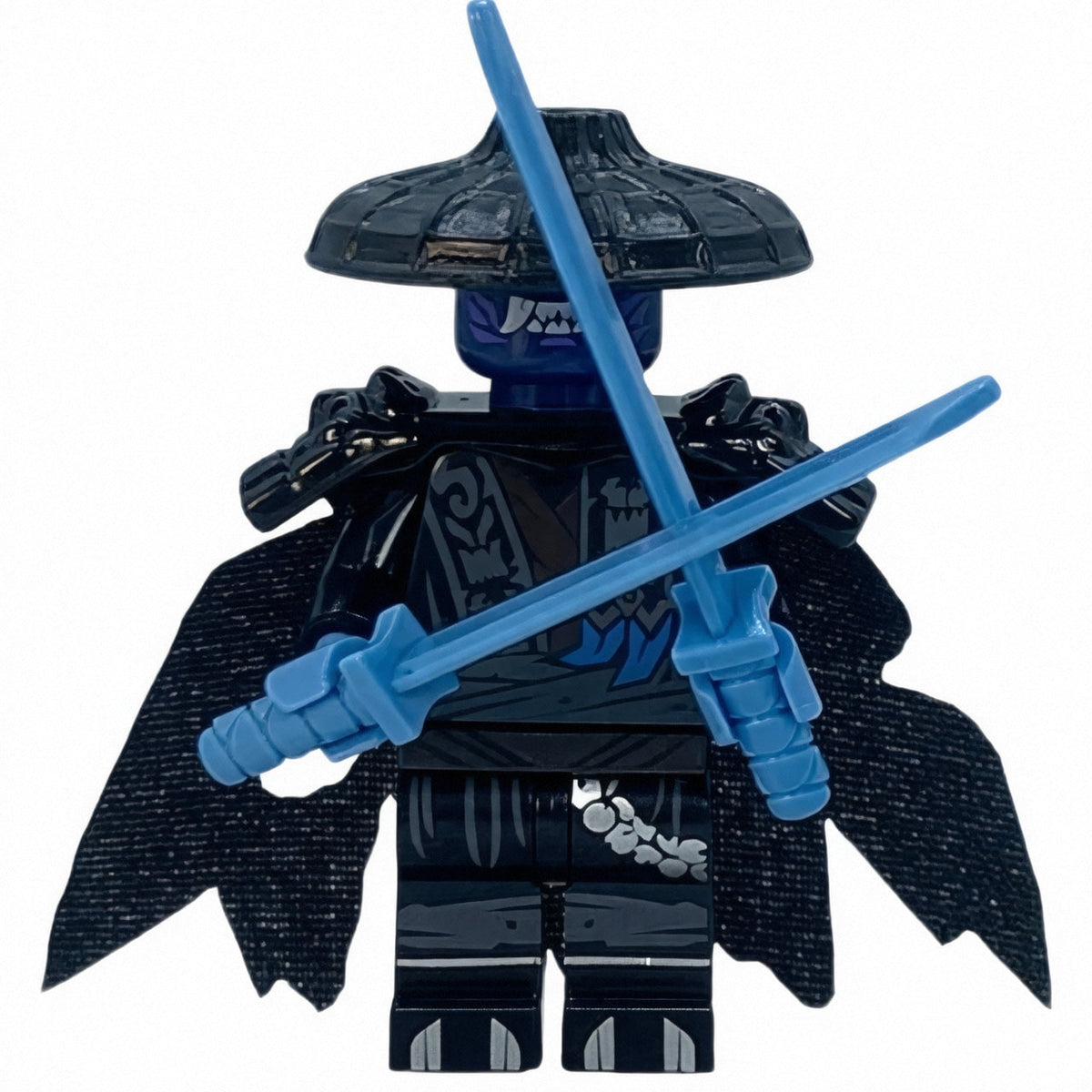 Zarkt Wolf Mask Warrior Custom Brick-Compatible Mini Figure with Sword