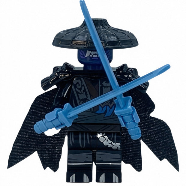Zarkt Wolf Mask Warrior Custom Brick-Compatible Mini Figure with Sword