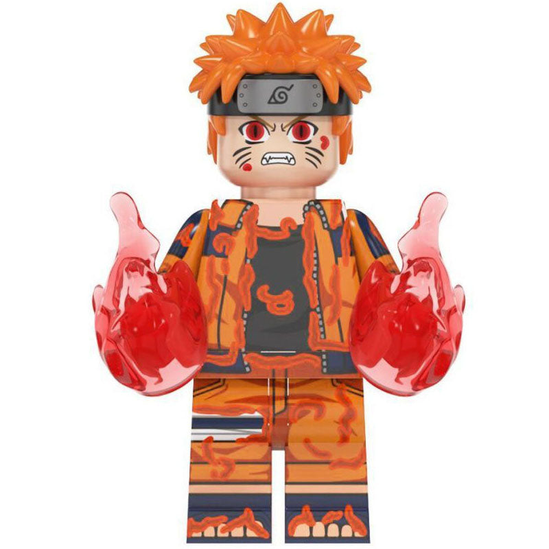 Naruto Uzumaki Sage Mode Custom Minifigure with Rasengan product image