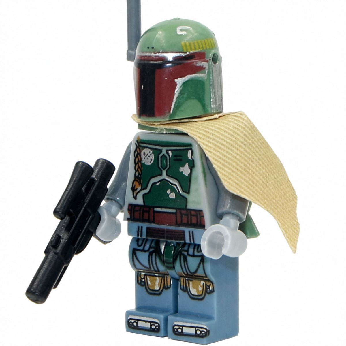 Boba Fett Mandalorian Bounty Hunter Blaster Custom Minifigure