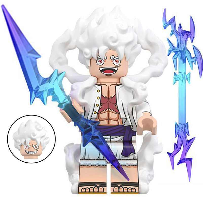 Monkey D. Luffy Six Forms Custom Minifigure Set