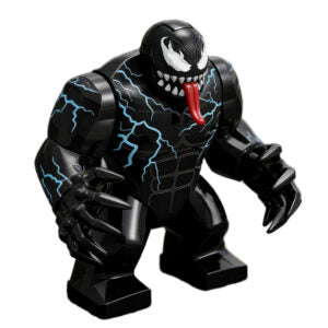 Big Figure with Lightning Pattern