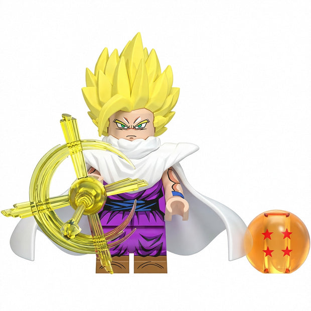 Son Gohan Super Saiyan Custom Minifigure with Energy Aura product image