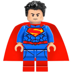 Jor-El Custom Minifigure Standing Kryptonian Superman-like Costume High-Quality