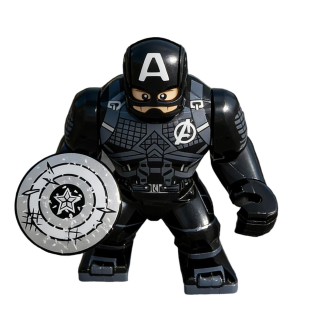 Captain America Armored Big Figure with Shield Collectible