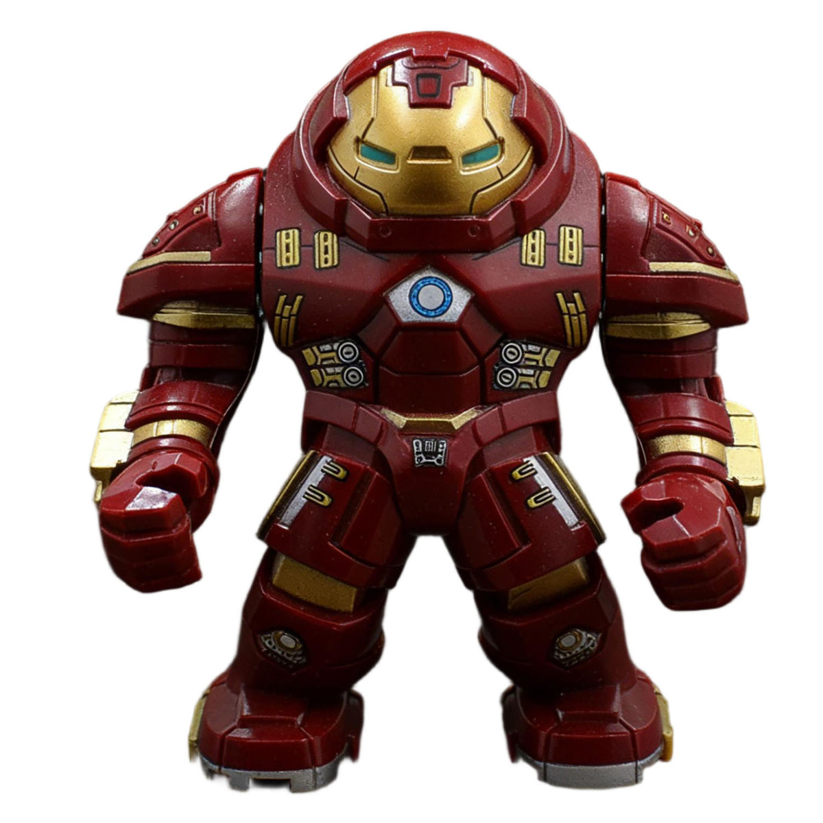 Hulkbuster Mark 44 Red Gold Armored Custom Big Figure