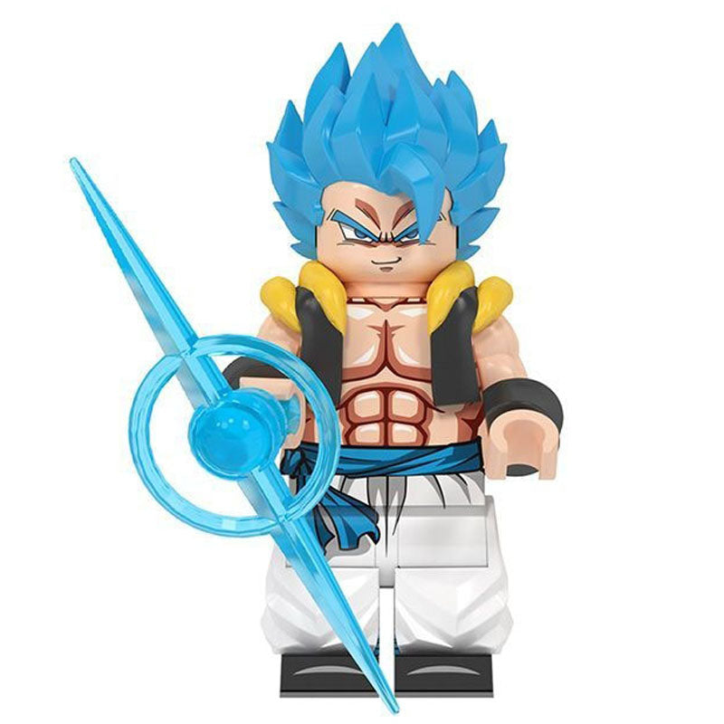 Gogeta Super Saiyan Blue Custom Minifigure with Energy Sword product image