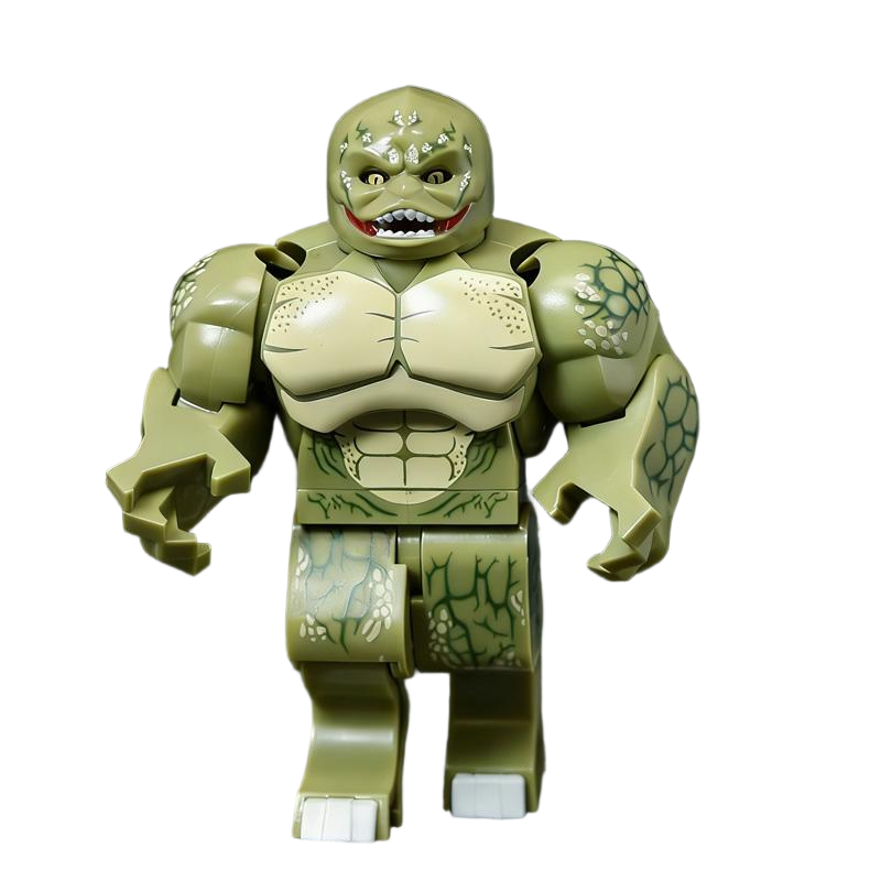 Killer Croc Big Figure Muscular Green Battle Collectible
