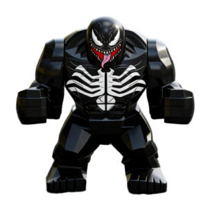 Big Figure with Aggressive Black Pose