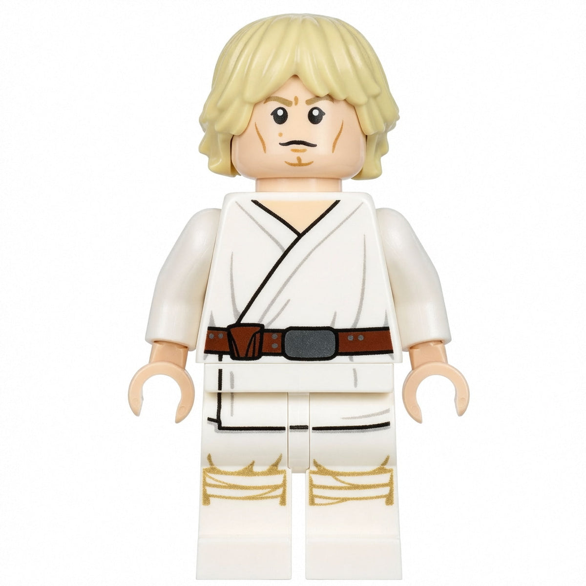 Luke Skywalker Jedi Knight Lightsaber Custom Brick-Compatible Minifigure