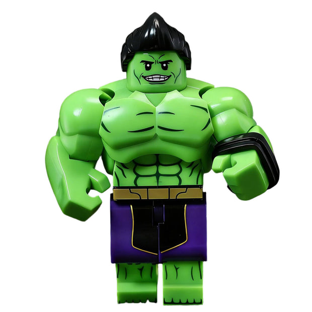 Classic Hulk Spiked Hair Purple Pants Custom Big Figure