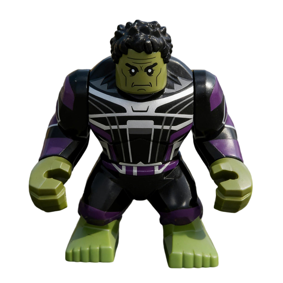 Professor Hulk Endgame Purple Black Suit Big Figure