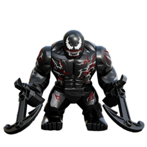 Big Figure with Red Accent Claw Pose