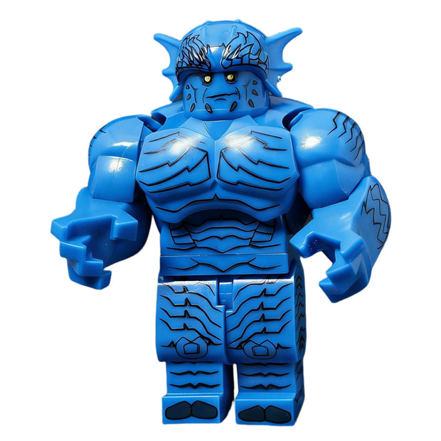 A-Bomb Blue Big Figure Muscular Battle Pose Collectible