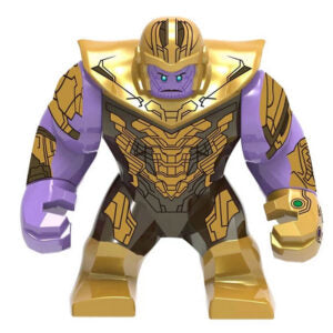 Thanos Custom Minifigure Battle Ready ABS Plastic Building Brick Compatible Figure
