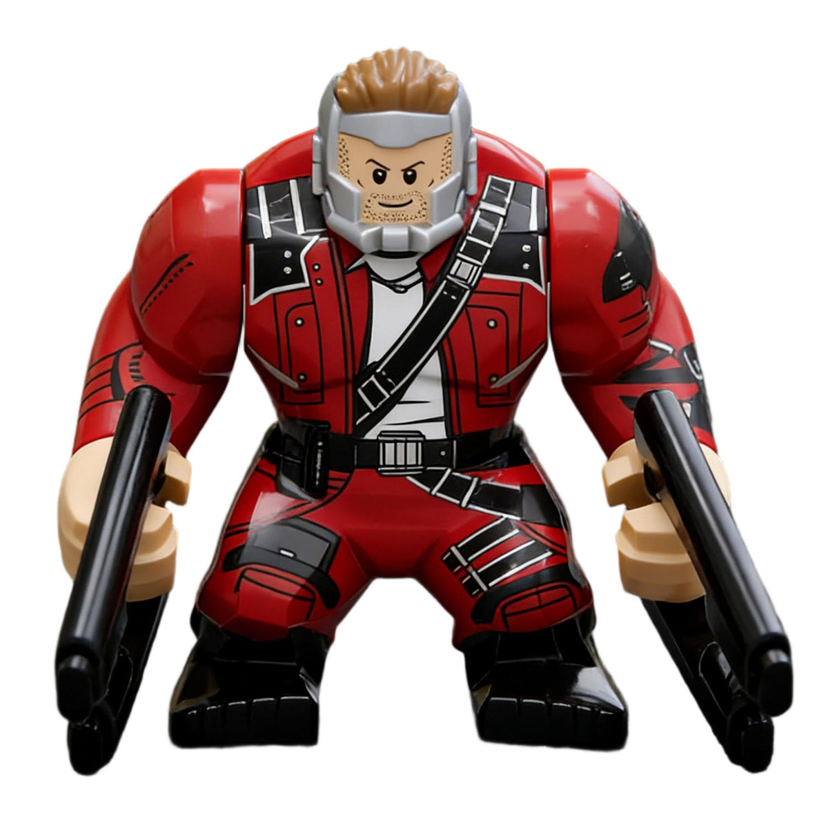 Star-Lord Big Figure Red Armor Dynamic Action Pose