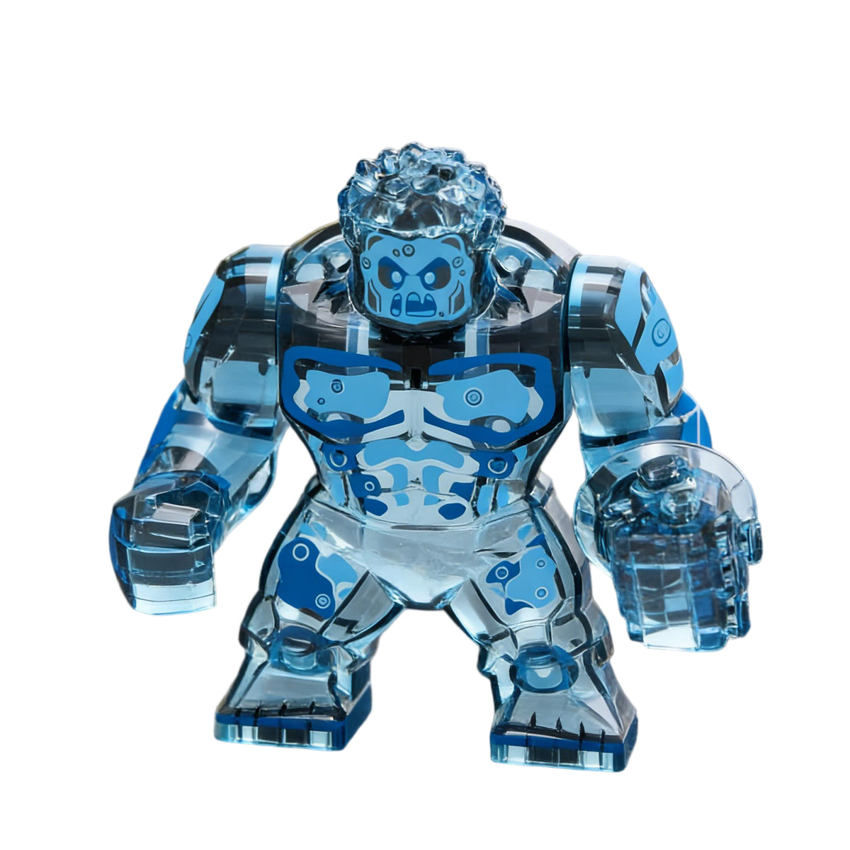 Water Element Big Figure Translucent Blue Display Collectible