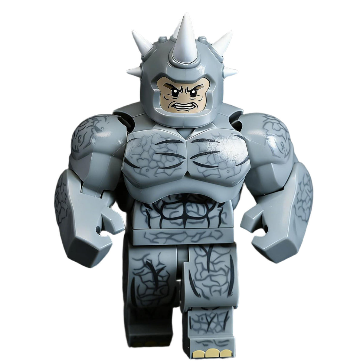 Rhino Big Figure Horned Muscular Battle Pose Collectible