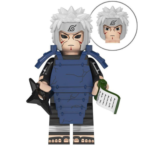 Tobirama Senju Reanimated Custom Minifigure with Scroll product image