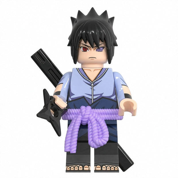 Sasuke Uchiha Shuriken Custom Minifigure product image