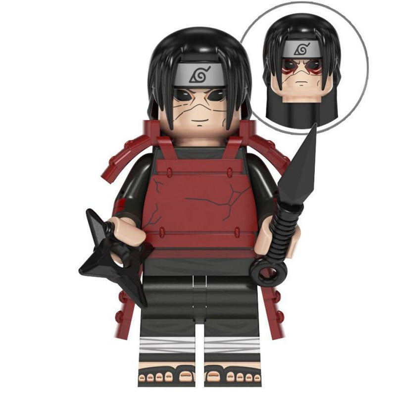 Itachi Uchiha Combat Cloak Custom Minifigure product image