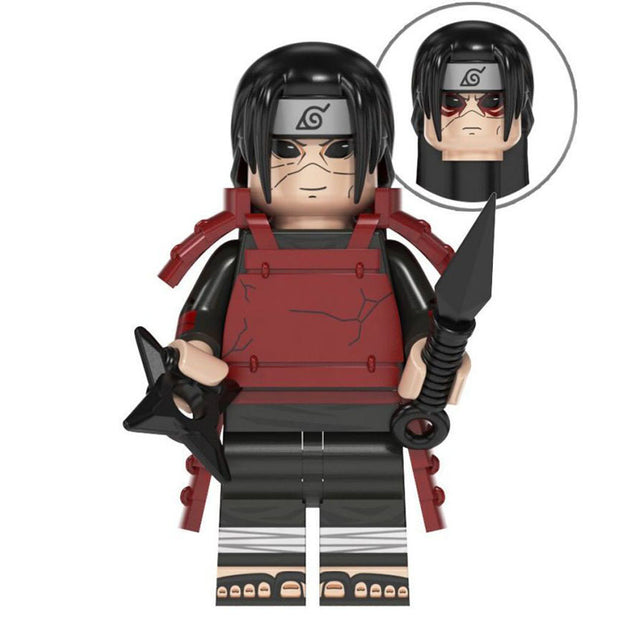 Itachi Uchiha Combat Cloak Custom Minifigure product image