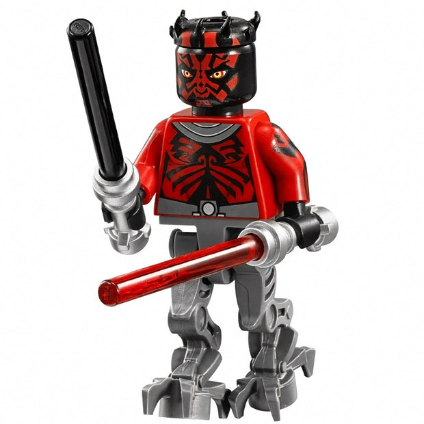 Darth Maul Sith Lord Double Lightsaber Custom Minifigure