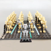 General Grievous with 20 B1 Battle Droids Custom Minifigure Army Set