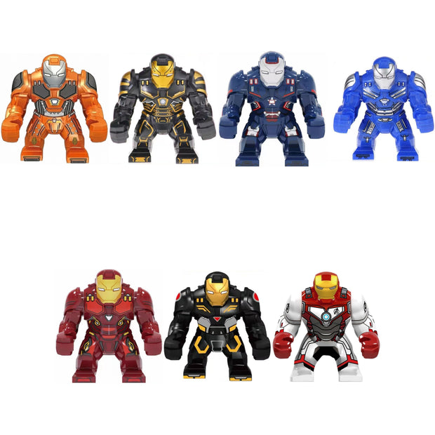 Iron Armor Big Figure Collection Mark Suit Variants - Full Seven-Piece Set