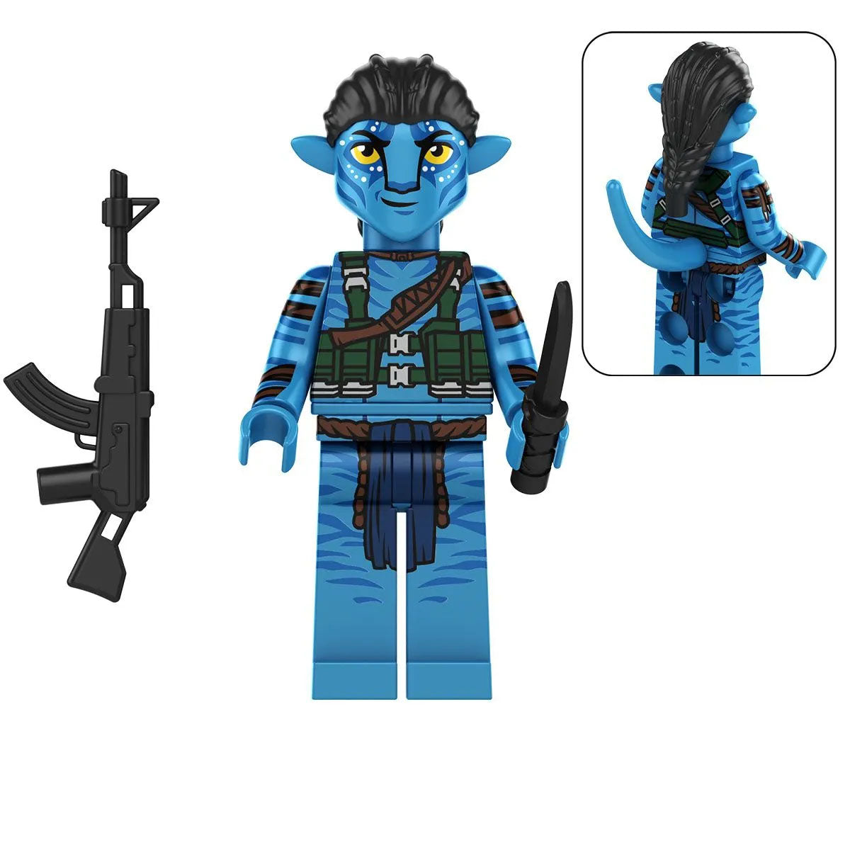 Jake Sully Neytiri Kiri Custom Minifigure Variants Jake Sully product image