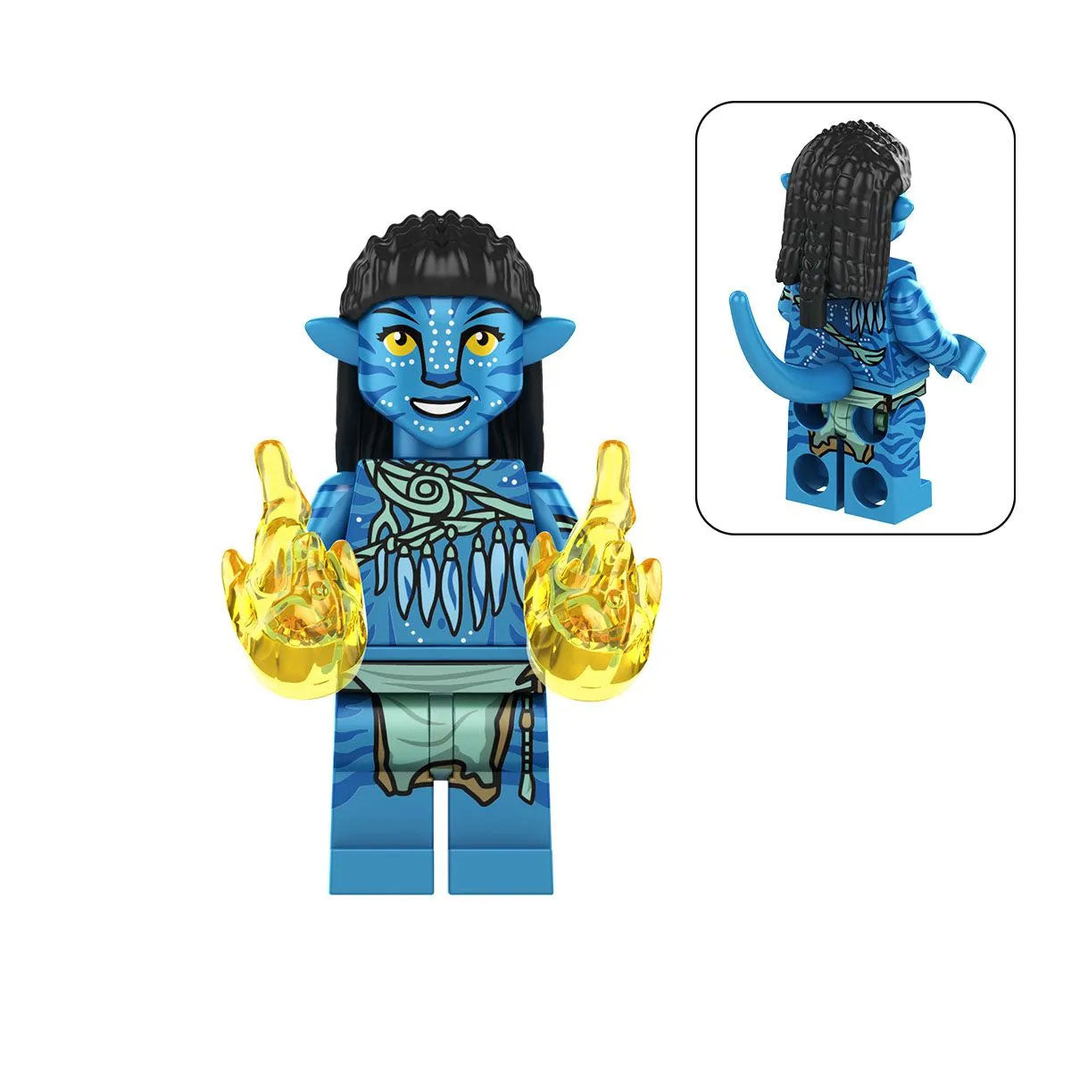 Jake Sully Neytiri Kiri Custom Minifigure Variants Kiri product image