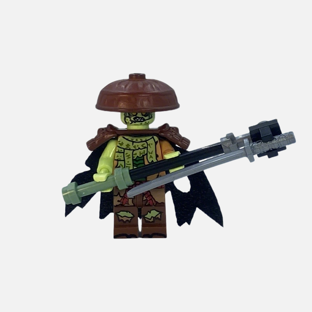 Kur Wolf Mask Warrior Custom Brick-Compatible Mini Figure with Sword