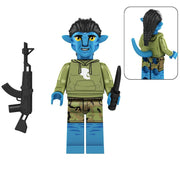Jake Sully Neytiri Kiri Custom Minifigure Variants Miles Quaritch product image