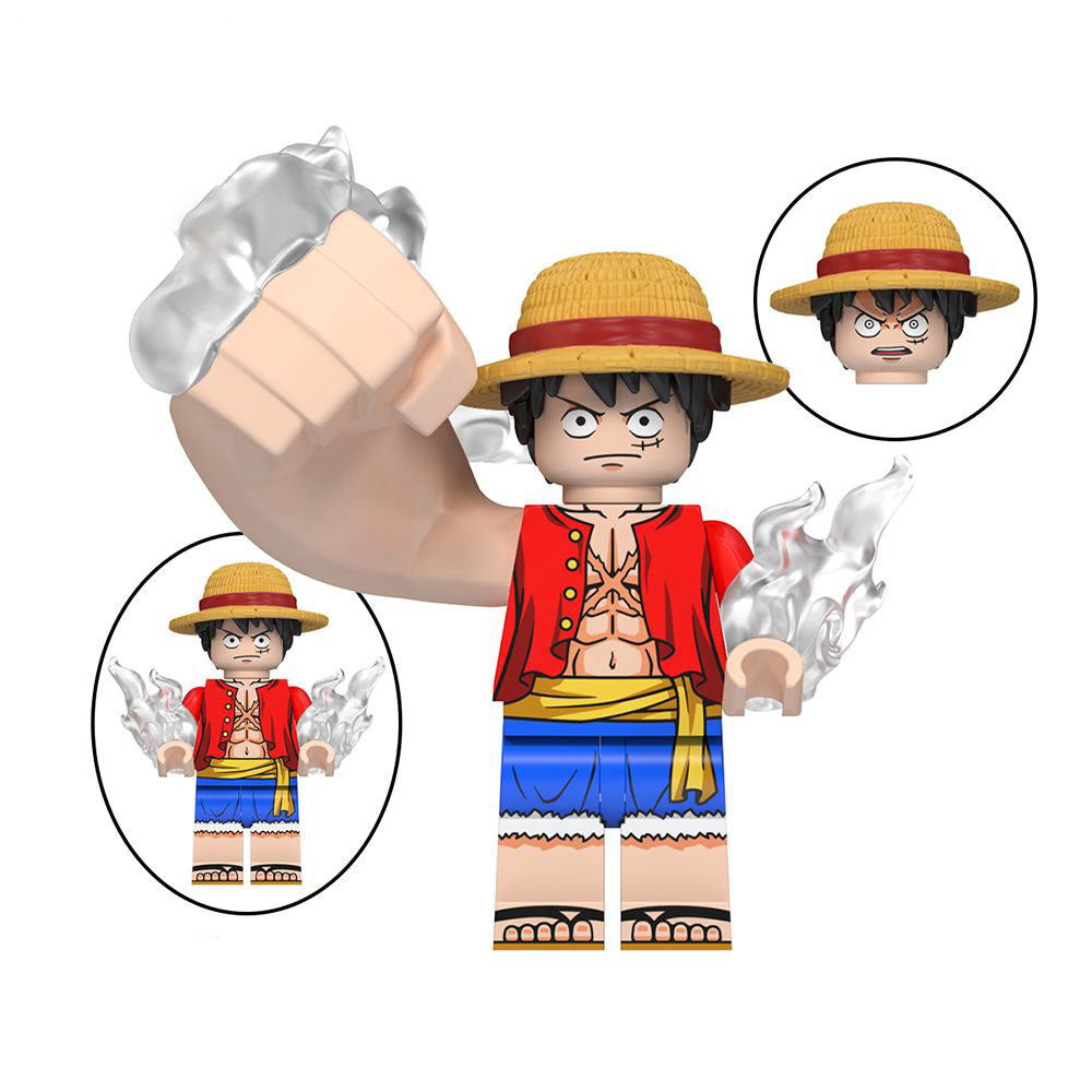 Monkey D. Luffy Six Forms Custom Minifigure Set