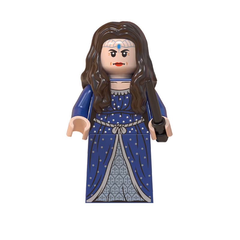 Arwen Custom Brick-Compatible Mini Figure with Sword